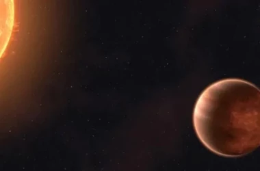 A fost descoperită o exoplanetă deasupra căreia plutesc nori de piatră