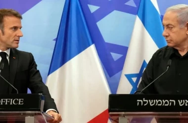 О чём просит Макрон премьера Израиля