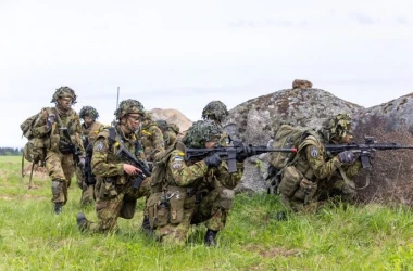 În Estonia, au început exerciții militare