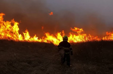 Утренний пожар на Данченах