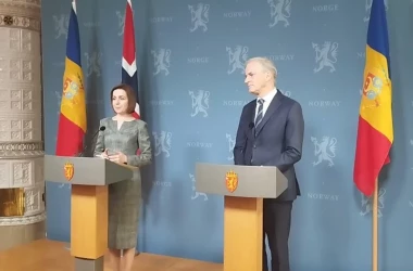 Norvegia vine cu un sprijin financiar suplimentar pentru Moldova