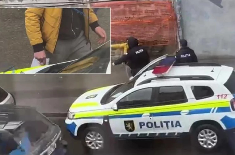 Cei în mînă nui minciună Momentul în care un șofer mituiește un polițist filmat