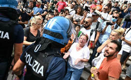В результате антиковидных протестов в Риме есть пострадавшие