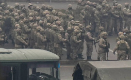 Белорусские военные из состава миротворческих сил ОДКБ направляются в Казахстан