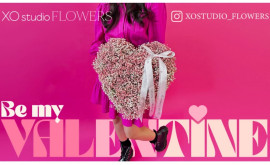 Sărbătoriți Ziua Îndrăgostiților în stilul XOstudio FLOWERS 