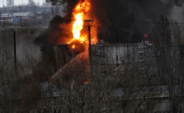 Incendiu la cea mai mare centrală termoelectrică din Rostov în urma unui atac cu drone