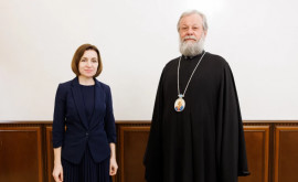 Maia Sandu sa întîlnit cu Înaltpreasfințitul Vladimir Mitropolit al Chișinăului și al Întregii Moldove